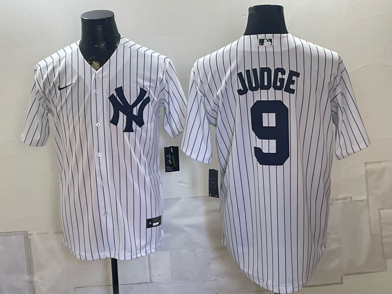 Men 2026 New York Yankees #9 Judge white Nike MLB Jersey 0828001